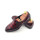 Maurice Sargeant Alligator Monkstrap - Burdeos