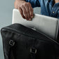 Texas Black Leather Briefcase