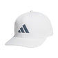 adidas Mens Three Bar Structured Snapback Adjustable Fit Hat 2.0 White/Onix Grey One Size