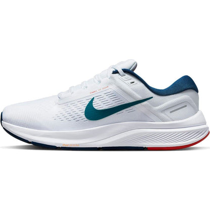 Nike Zapatillas de Running Air Zoom Structure 24 para Hombre BLANCO/ABETO BRILLANTE-AZUL VALERIANA 9 UK (10 US)