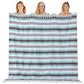 Manta Mexicana Ligera Tipo Serape Manta de Exterior Extra Grande Manta de Picnic Manta de Camping Manta de Playa Toalla Turca A prueba de Arena Regalo de Luna de Miel Secado Rápido Gadgets de Tienda de Campaña Compactos XL 152 cm x 198 cm Menta