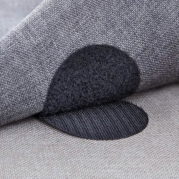 10-Pares: Cinta Adhesiva Antirrizos para Alfombras, Sujetador de Alfombras Velcro