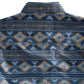 Tin Haul Indigo Aztec Long Sleeve (Grey) - Men's Western Shirt
