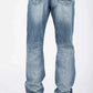 Tin Haul 420 Regular Joe Deco Stitch Pockets (Light Wash) - Men's Bootcut Jeans
