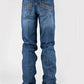 Tin Haul 420 Regular Joe Gold Stitching (Medium Wash) - Men's Bootcut Jeans