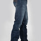 Tin Haul 421 Regular Joe Stretch Deco Pockets (Dark Wash) - Men's Bootcut Jeans