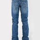 Tin Haul 1661 Jagger Stretch Fit (Medium Wash) - Men's Bootcut Jeans