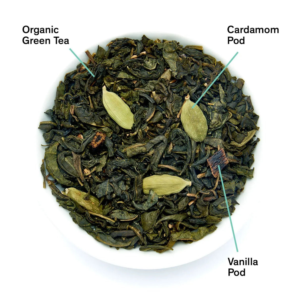 Combray - Té verde con vainilla y cardamomo