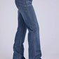 Tin Haul 280 Rosie Fit Flap Pockets (lavado medio) - Jeans acampanados de mujer