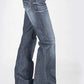 Tin Haul 460 Ella Fit Curved Pocket ( Denim Medium Wash ) - Women's Jeans