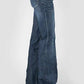 Tin Haul 460 Ella Fit Embroidered Pocket ( Denim Dark Wash ) - Women's Jeans