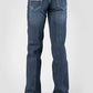 Tin Haul 460 Ella Fit Embroidered Pocket ( Denim Dark Wash ) - Women's Jeans