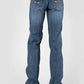 Jeans para mujer Tin Haul 460 Ella Fit Horse Pocket (lavado medio demin)