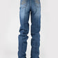 Tin Haul 525 Rachel Fit Horseshoe Pocket ( Denim Medium Wash )- Women's Jeans