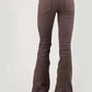 Tin Haul Libby High Raise Flare (Brown) - Women's Jeans