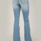 Tin Haul Libby High Rise Flare (Light Wash) - Women's Jeans