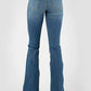 Tin Haul 595 Libby Fit Square Front Pocket ( Denim Medium Wash )- Women's Jeans