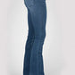 Tin Haul 595 Libby Fit Anvil and Hammer (lavado oscuro de mezclilla) - Jeans de mujer