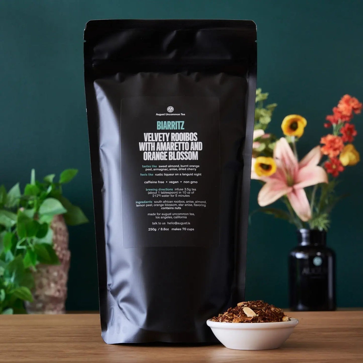 Biarritz - Té Rooibos de Naranja y Amaretto (Sin Cafeína)
