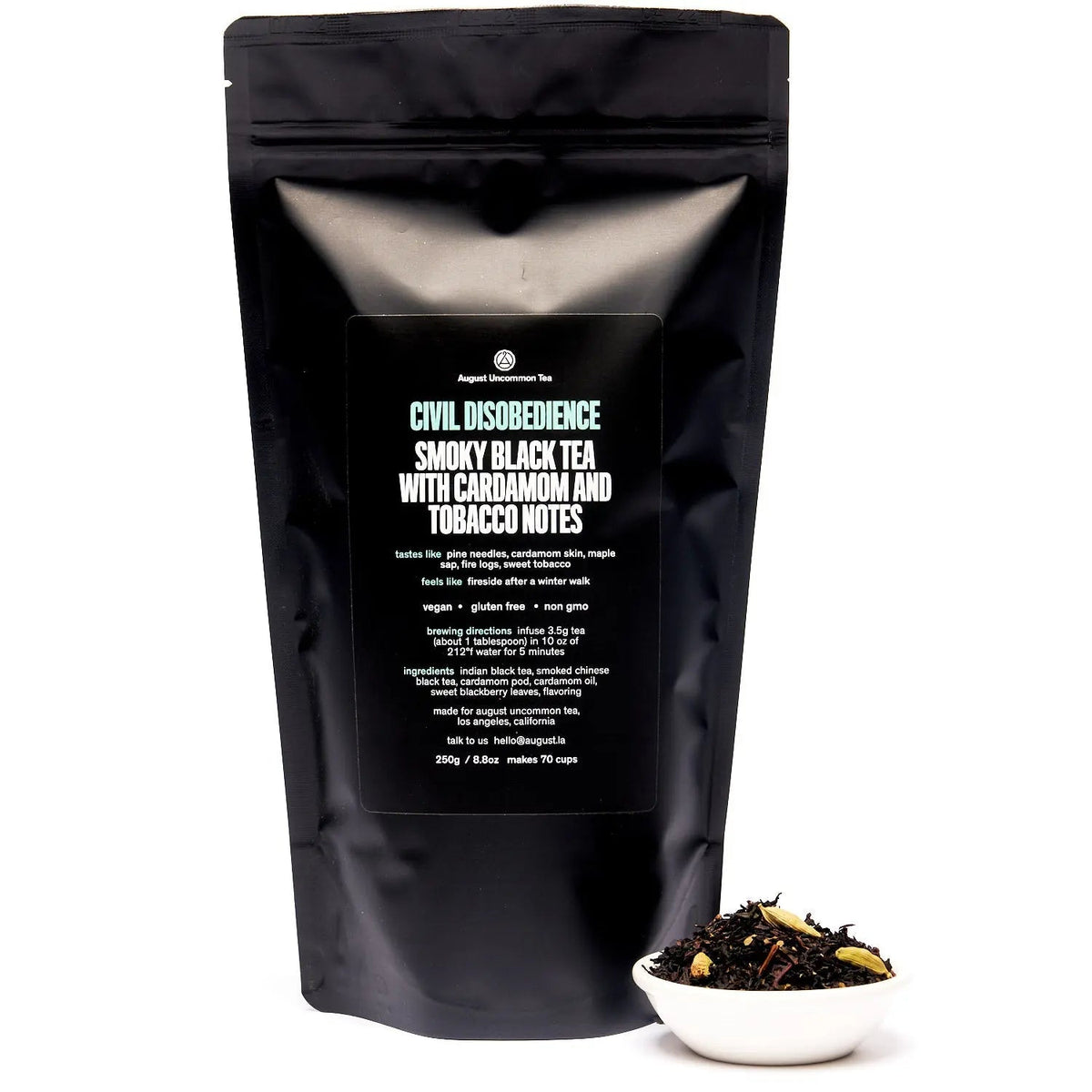 Desobediencia Civil - Té Negro Cardamomo Ahumado