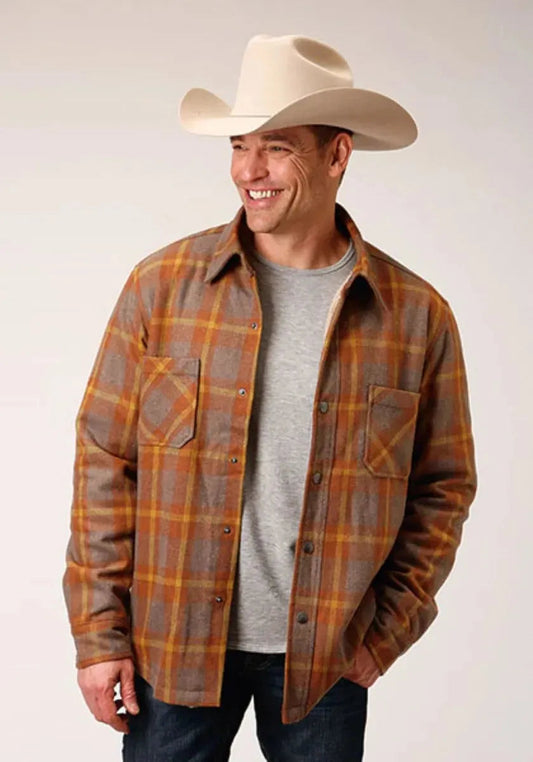 Tin Haul Blaze Checkered - Abrigo para hombre