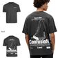G West Mens Oversized Confusion Tee