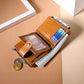 Men's Slots Oil Waxed Vintage Short Clutch Men's Wallets