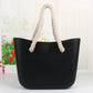 Women's Beach Candy Color Woven Hemp Rope Bags