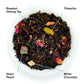 Lirio Oscuro - Té Oolong Durazno Pistacho