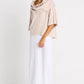 Pima Cotton Jackie O Top - Putty