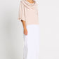 Pima Cotton Jackie O Top - Putty