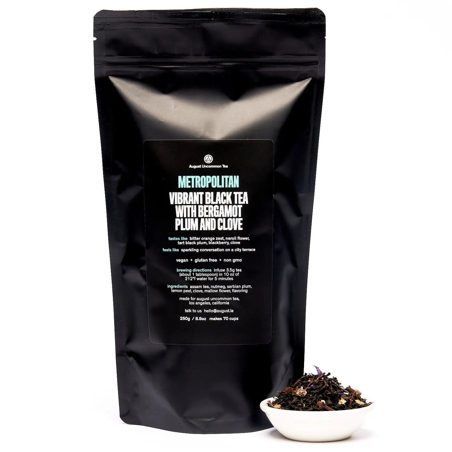 Metropolitan - Té negro Earl Grey de ciruela y bergamota