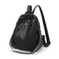 Women's Street Trend Leather Solid Color Sewing Luggage