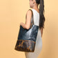 Green Women's Leather Tote