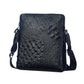 Men's First Layer Cowhide Leather Business Embossed Men's Shoulder Bags