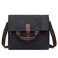 Men's Fashion Canvas Diagonal Solid Color Men's Messenger Bags