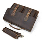 Men's Leather Vintage Crazy Horse Commuter Computer Men's Briefcases