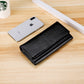 Women's Korean Style Long Leather First Layer Ladies Wallets