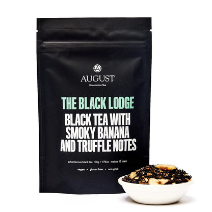 The Black Lodge - Té Negro de Plátano Ahumado
