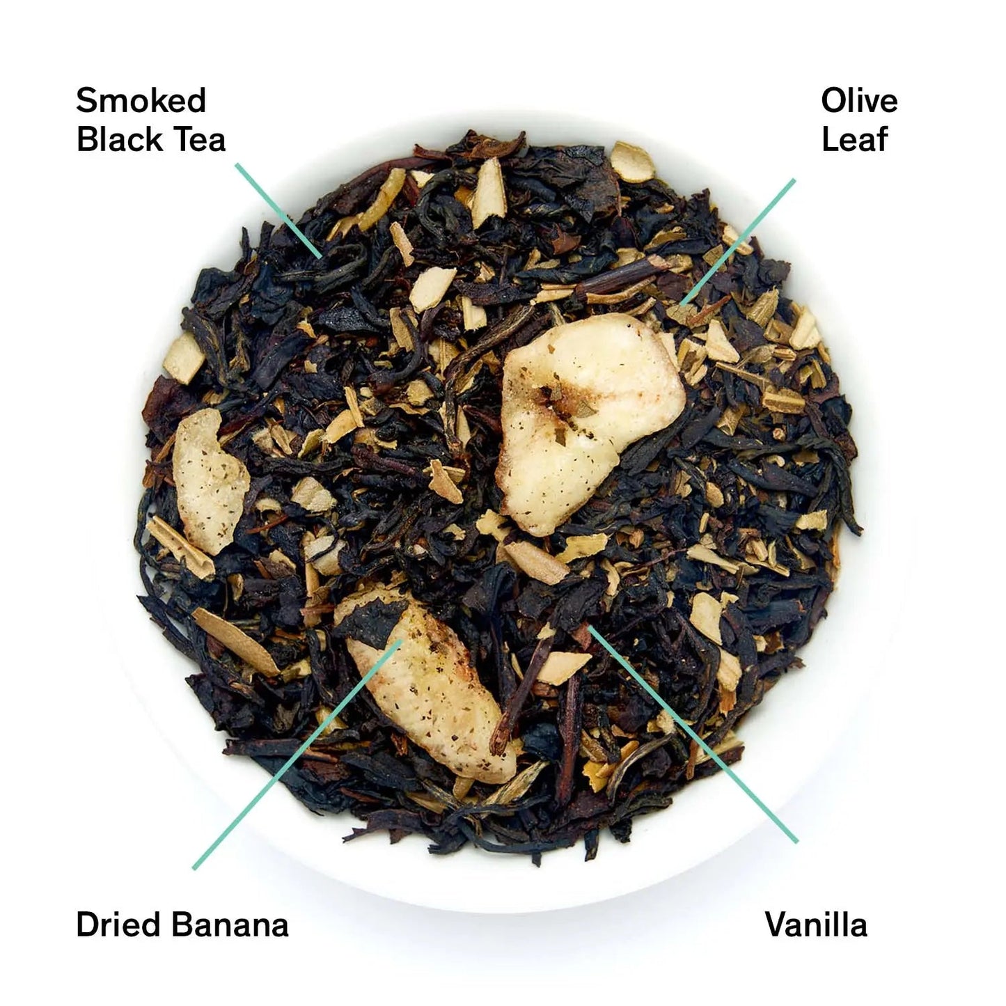The Black Lodge - Té Negro de Plátano Ahumado