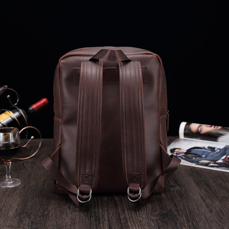 Men's Korean Style Fashion Retro Computer Backpacks