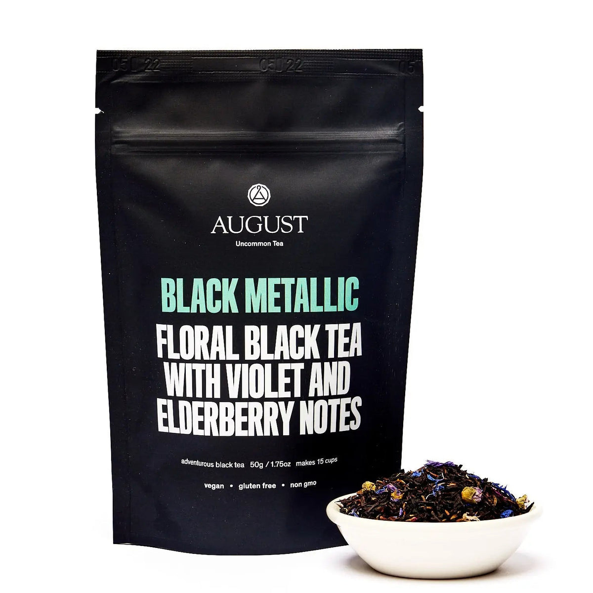 Black Metallic - Té negro de saúco morado