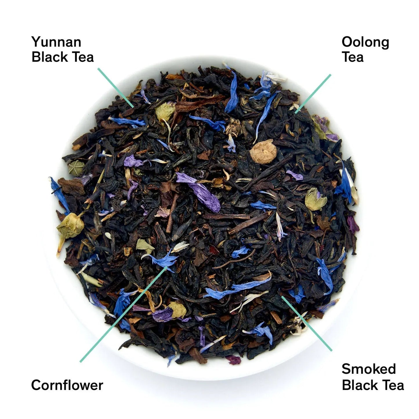 Black Metallic - Té negro de saúco morado