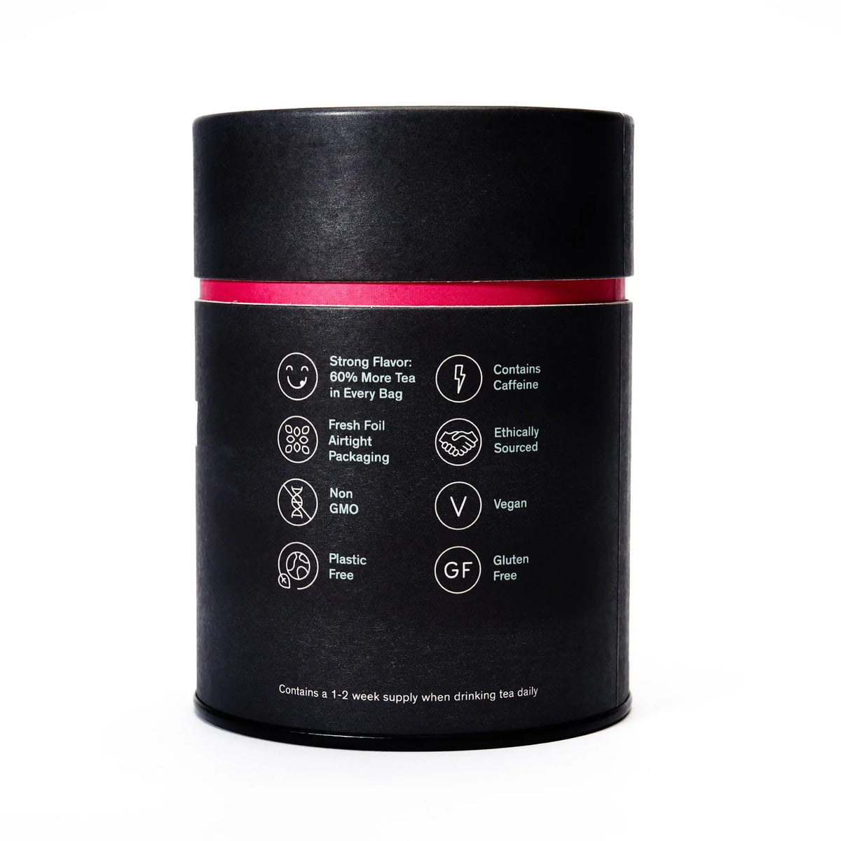 Metálico Negro - Té Negro de Saúco Violeta (15 Bolsitas)