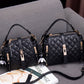 Women's Pattern Texture Fashionable Korean Style Portable Crossbody Bags