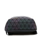 Women's Geometric Luminous Sequined Unisex Rhombus Preppy Backpacks