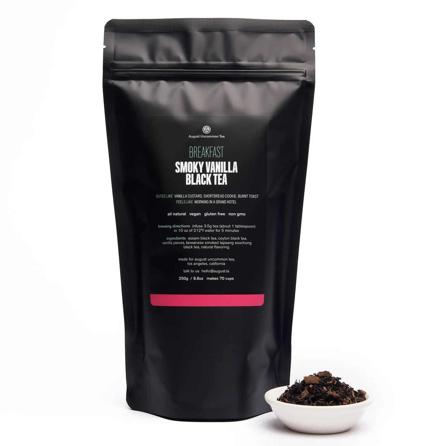Desayuno - Té negro ahumado con vainilla