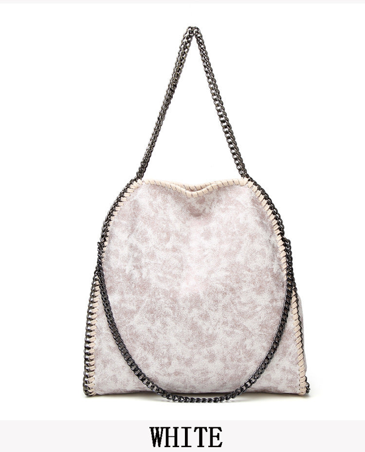 Women's Large Foldable Chain Fashion Big Shoulder Bags