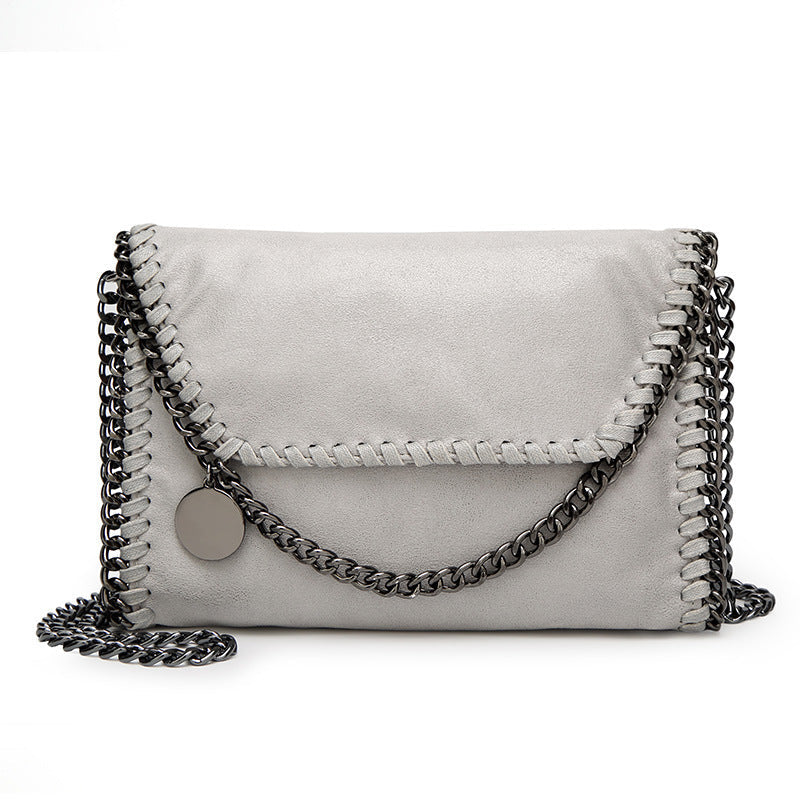 Women's Korean One Fashion Chain Size Clutch Crossbody Bags