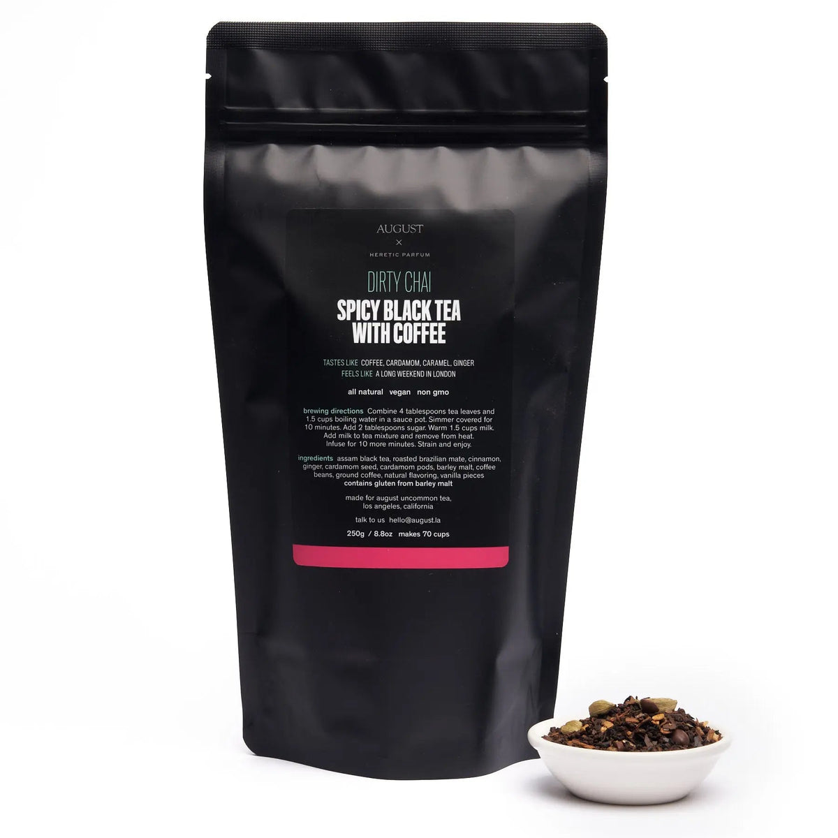 Dirty Chai - Té Negro Especiado con Café